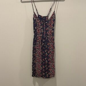 Abercrombie & Fitch Navy Floral Mini Dress